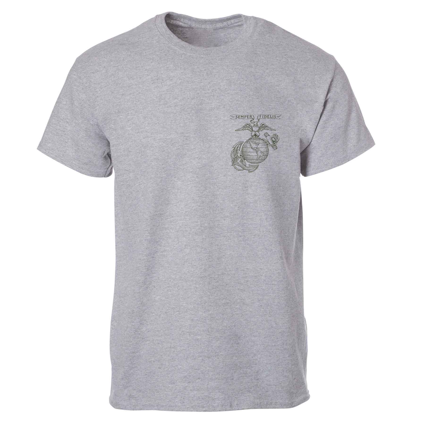 Not As Lean Back With Left Chest T-shirt – SGT GRIT