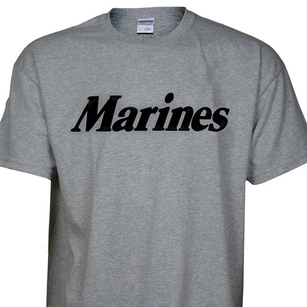 USMC Marines Gray T-Shirt - SGT GRIT