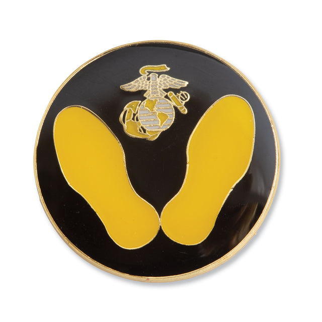 Yellow Footprints Pin - SGT GRIT