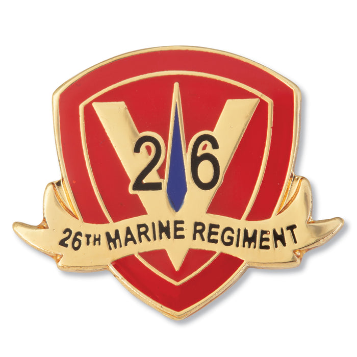 26th Marine Regiment Pin