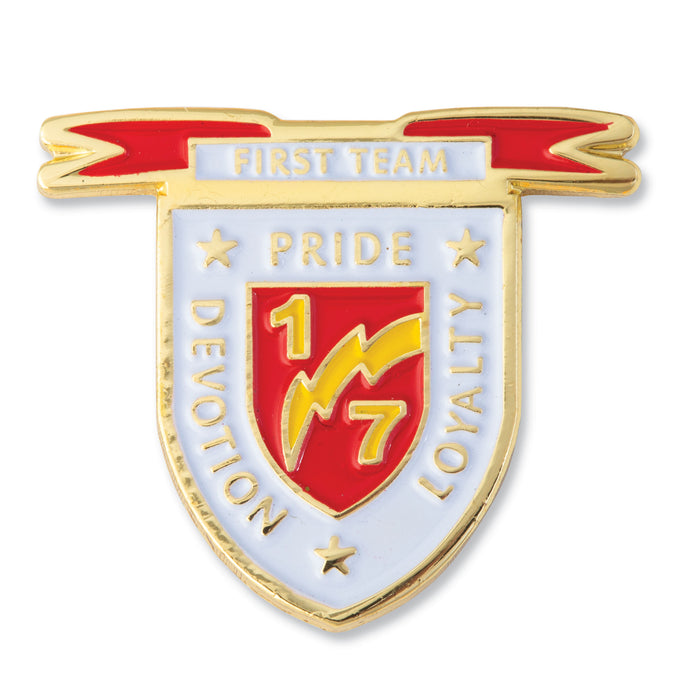 1st Battalion 7th Marines Pin - SGT GRIT