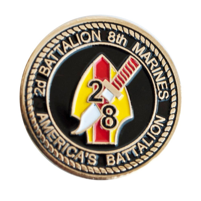2nd Battalion 8th Marines Pin - SGT GRIT
