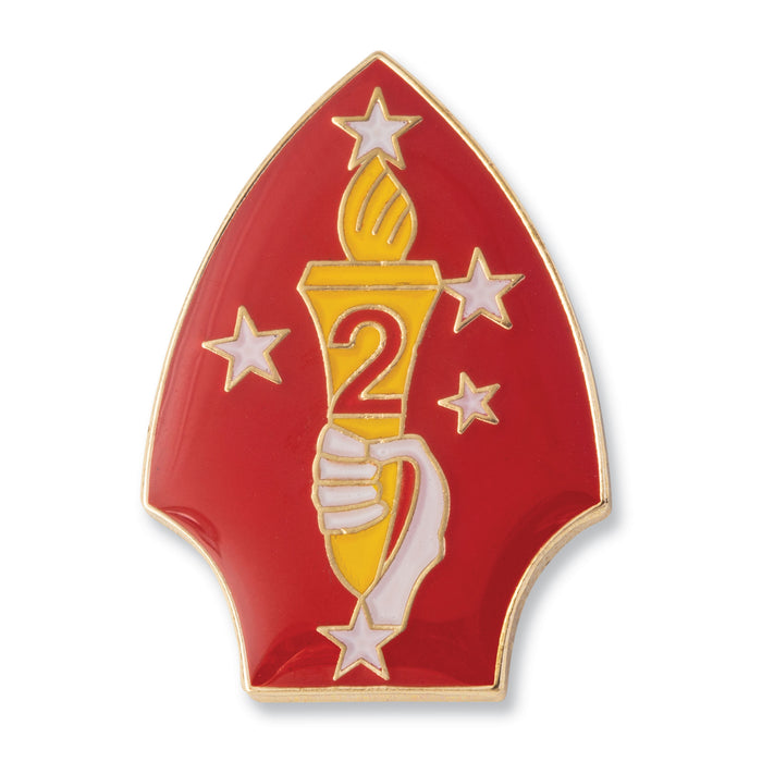 2nd Marine Division Pin