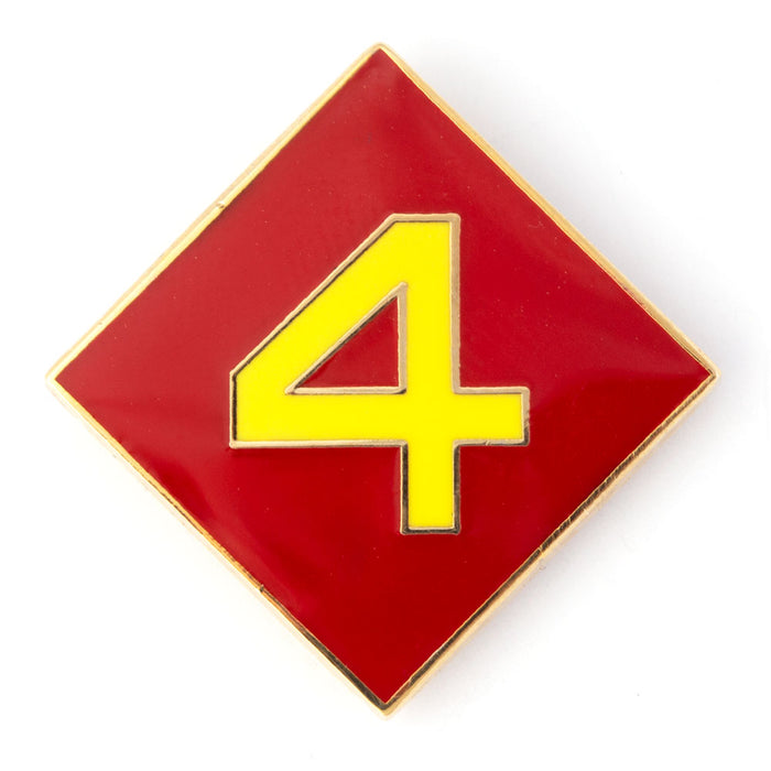 4th Marine Division Pin - SGT GRIT