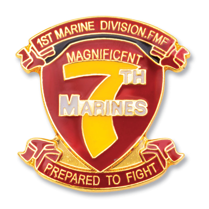 7th Marine Regiment Pin - SGT GRIT