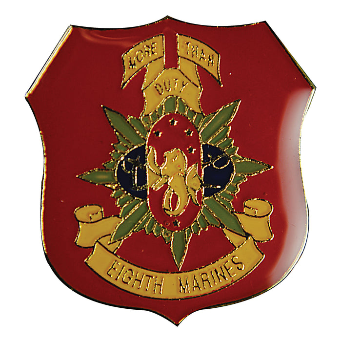 8th Marine Regiment Pin - SGT GRIT