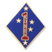 Korea - 1st Marine Division Pin - SGT GRIT