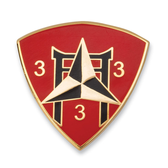 3rd Battalion 3rd Marines Pin - SGT GRIT