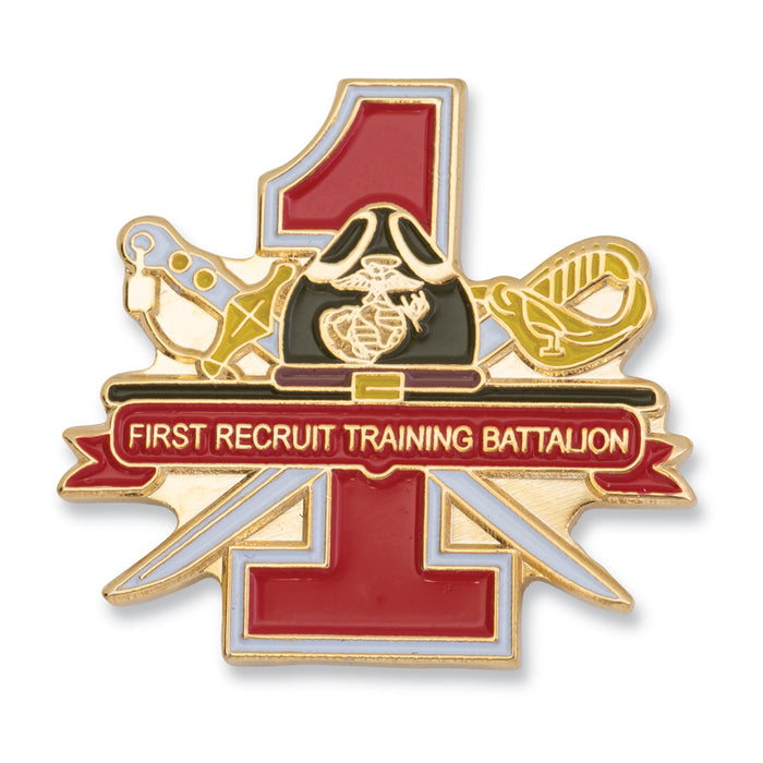 1st Recruit Training Battalion Pin