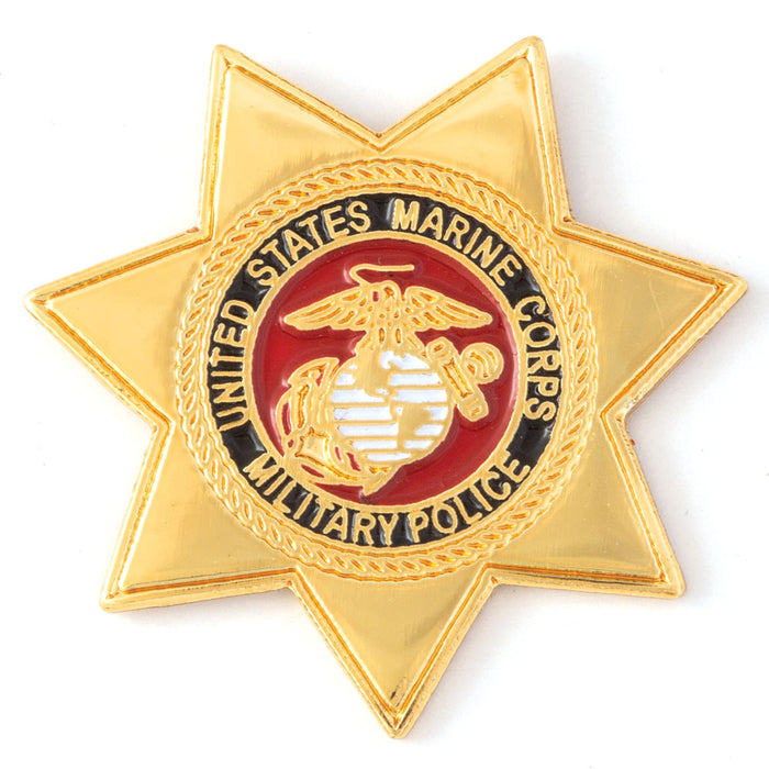 U.S. Marine Corps Military Police Badge Pin - SGT GRIT