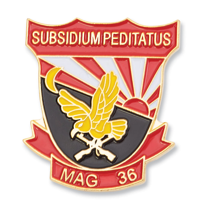 MAG-36 Subsidium Peditatus Pin - SGT GRIT