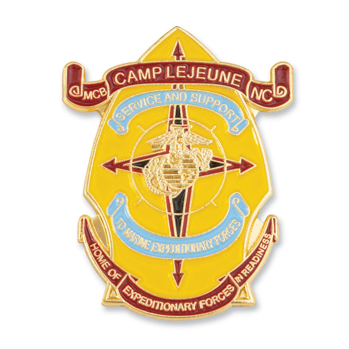MCB Camp Lejeune Pin - SGT GRIT