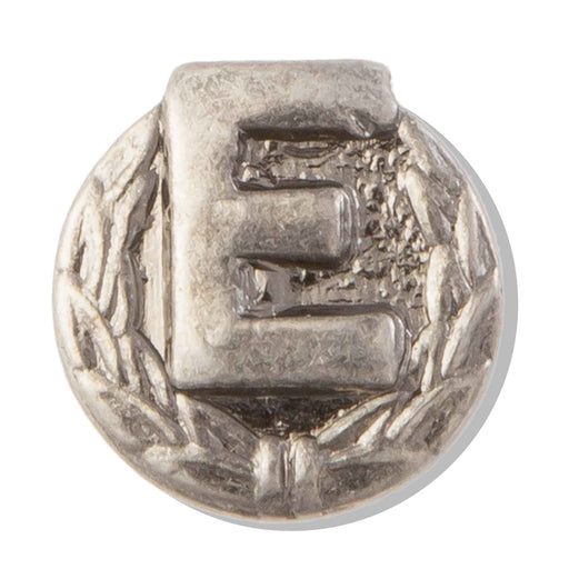 Silver Wreathed Letter E - SGT GRIT