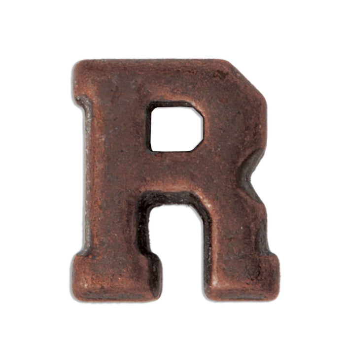 Small Bronze Letter R