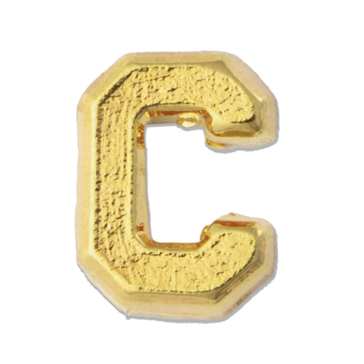 Small Gold Letter C - SGT GRIT