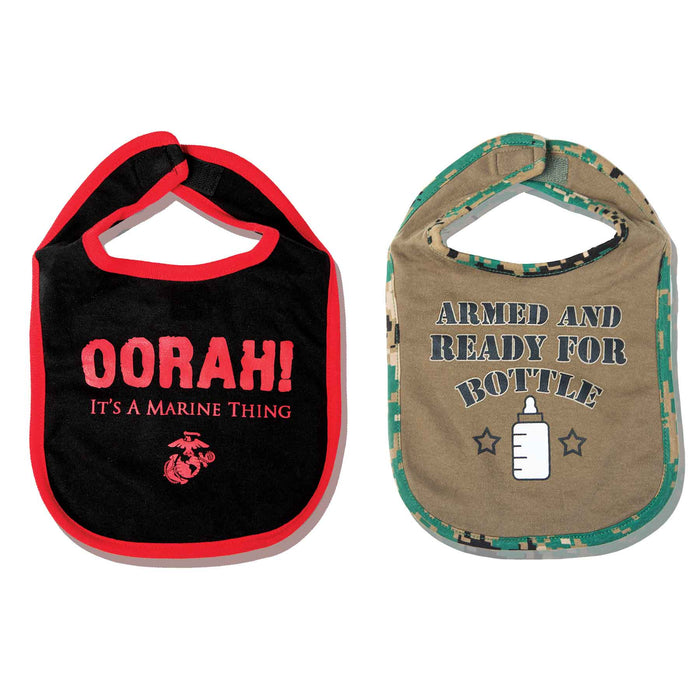 Oorah and Ready For Bottle Bibs - SGT GRIT