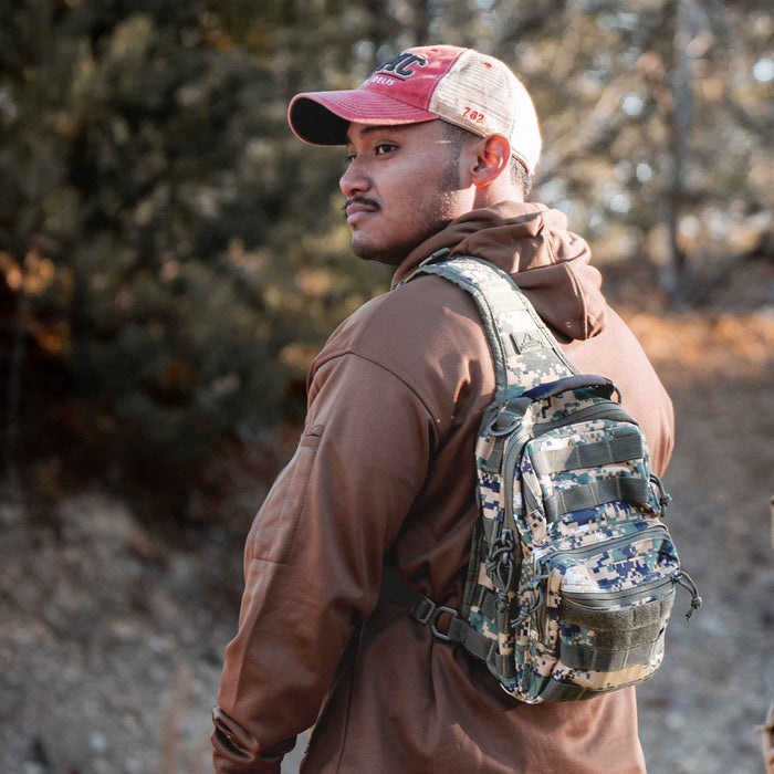 Tactical Sling Bag Pack Military Rover Shoulder Sling Backpack   Kylebookeroutdoors