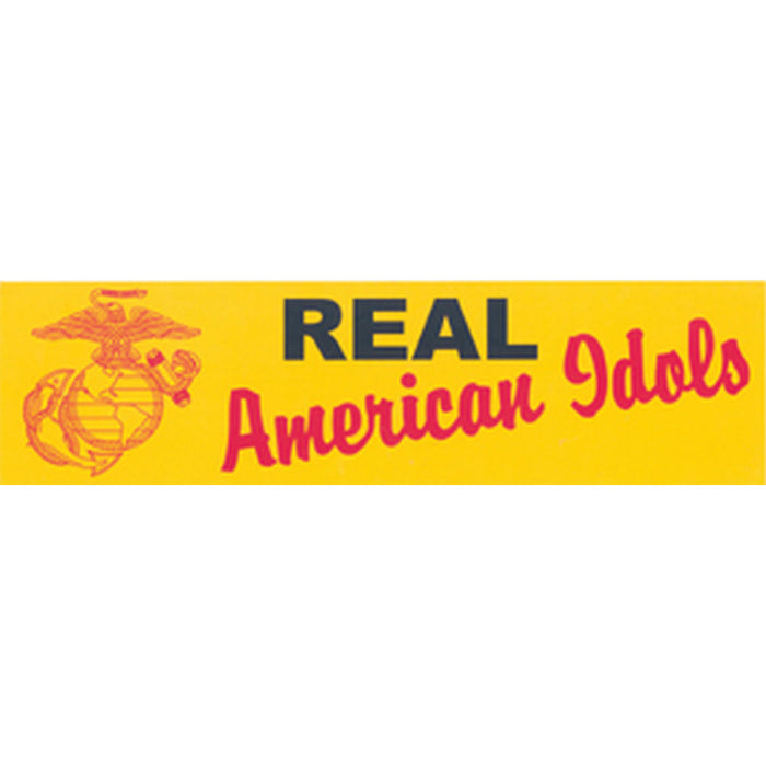 Real American Idols Bumper Sticker