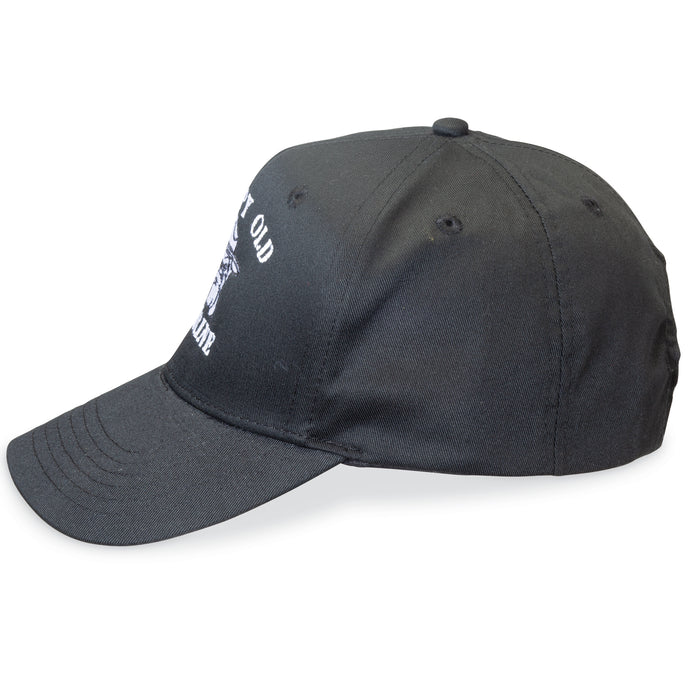 Grumpy Old Marine Hat- Personalized- Black - SGT GRIT