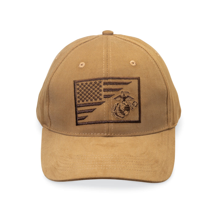 USMC Low Profile Hat- Coyote Brown - SGT GRIT