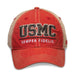 USMC Mesh Back Hat- Faded Red - SGT GRIT