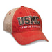 USMC Mesh Back Hat- Faded Red - SGT GRIT