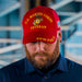 U.S. Marine Veteran Proudly Served Hat- Red - SGT GRIT