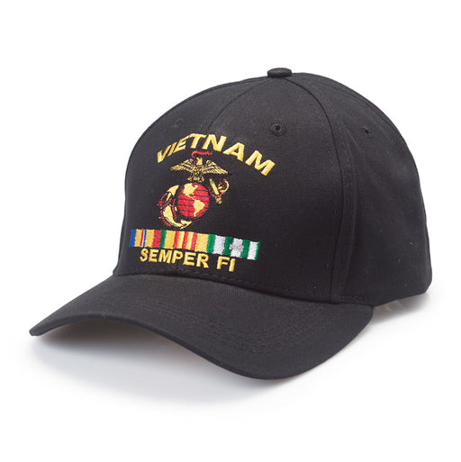 Marine Vietnam War Ribbon Hat- Black - SGT GRIT