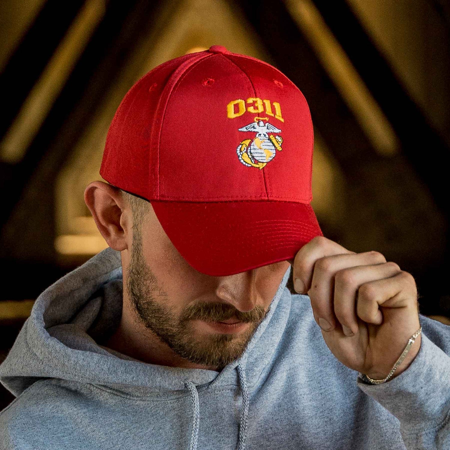 Marine MOS Hat- Personalized – SGT GRIT