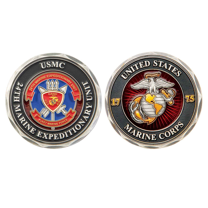 24th MEU Fleet Marine Force Challenge Coin