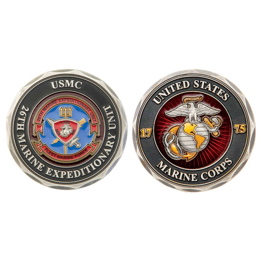 26th Marines Expeditionary Unit - FMF Challenge Coin - SGT GRIT