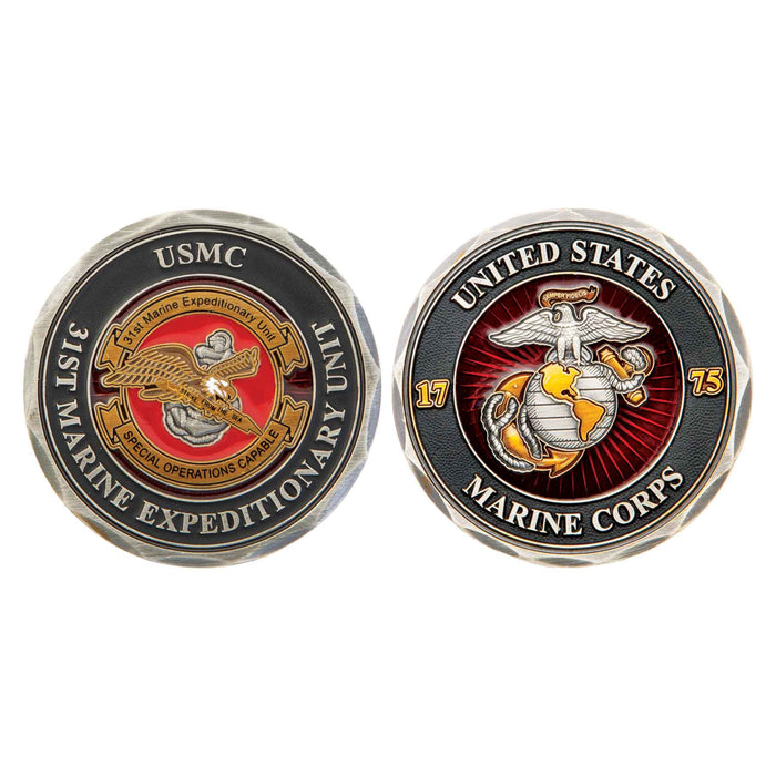31st MEU Special Operations Capable Challenge Coin - SGT GRIT