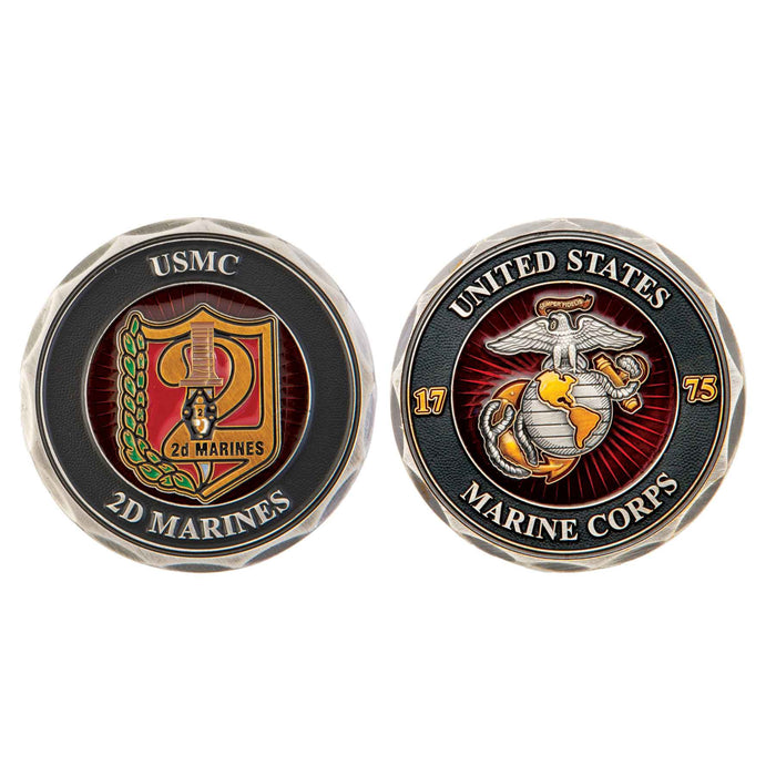 2nd Marines Regimental Challenge Coin - SGT GRIT