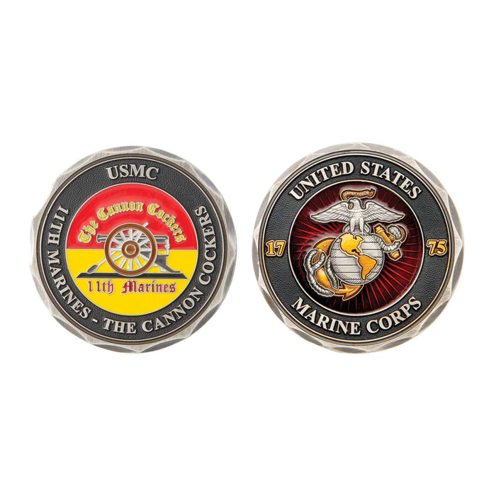 11th Marines Regimental Challenge Coin - SGT GRIT