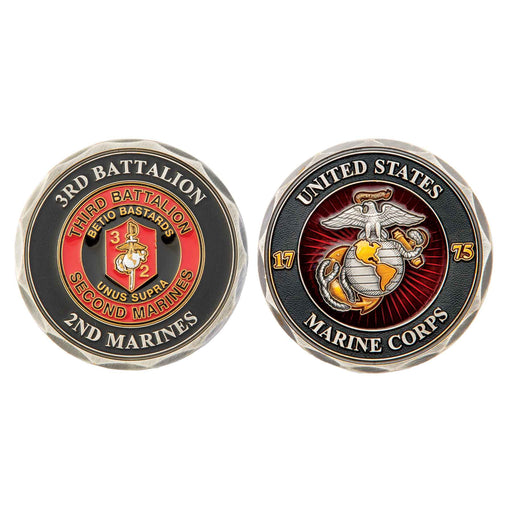 3rd Battalion 2nd Marines Challenge Coin - SGT GRIT