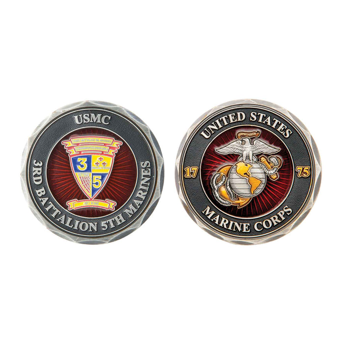 3rd Battalion 5th Marines Challenge Coin - SGT GRIT
