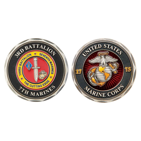 3rd Battalion 7th Marines Challenge Coin – SGT GRIT