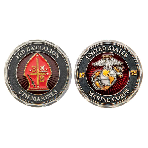 3rd Battalion 8th Marines Challenge Coin - SGT GRIT