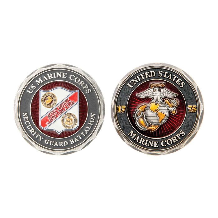 Marine Security Guard Battalion Challenge Coin - SGT GRIT