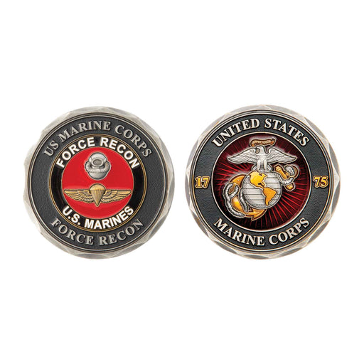 Force Recon US Marines Challenge Coin - SGT GRIT