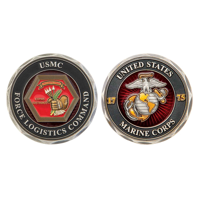 Force Logistics Command Challenge Coin