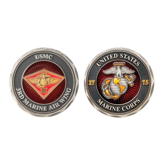 3rd Marine Air Wing Challenge Coin - SGT GRIT