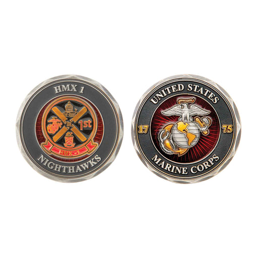 HMX-1 Coin Challenge Coin - SGT GRIT