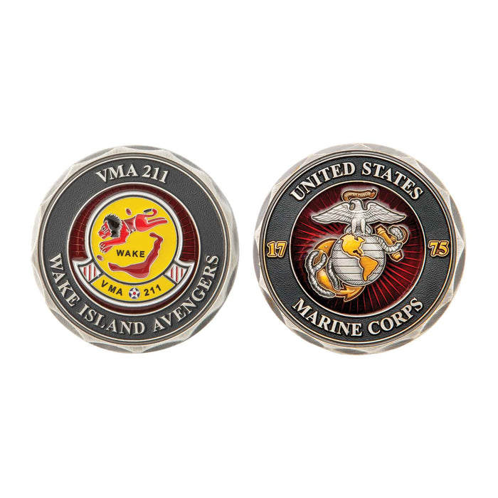 VMA-211 Coin Challenge Coin - SGT GRIT