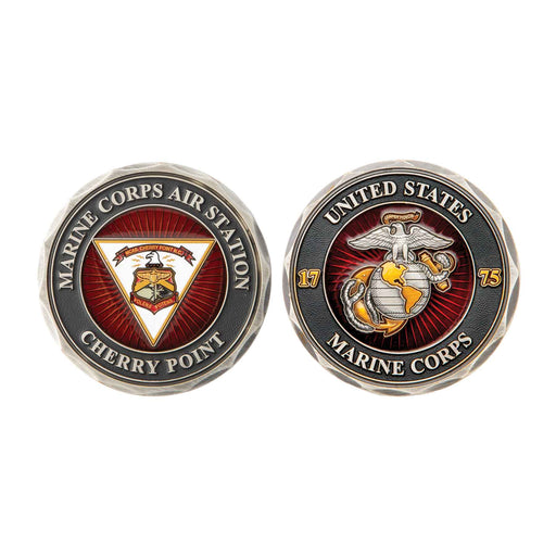MCAS Cherry Point Coin Challenge Coin - SGT GRIT