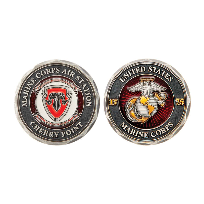 MCAS Cherry Point NC Coin Challenge Coin - SGT GRIT