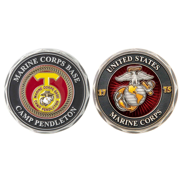 Marine Corps Base Camp Challenge Coin