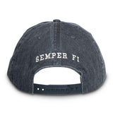 Eagle, Globe, and Anchor USMC Hat – Dark Grey and Copper - SGT GRIT