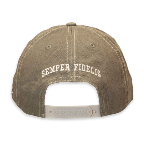 Eagle, Globe, and Anchor Flag Hat – OD green and Brown - SGT GRIT