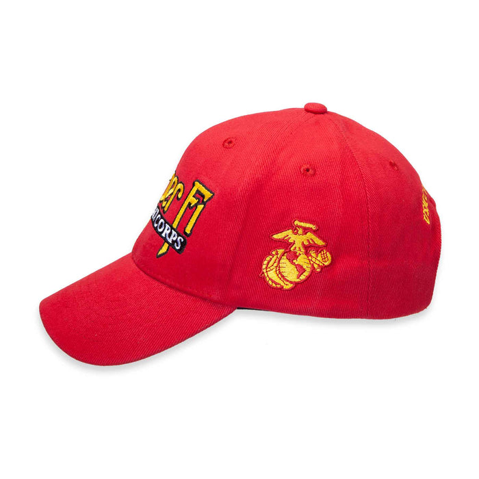 Semper Fi U.S. Marine Corps Hat- Red